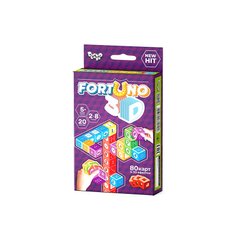 Настільна гра Danko Toys Fortuno 3D Різнокольорова 2658498414656