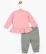 Комплект (кофта, штани) Мінні Маус 80-86 см (12-18 міс) Disney MN16102 Сіро-рожевий 8691109831064