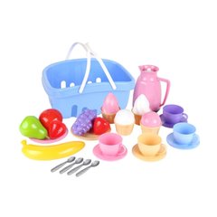 Набор посуды с корзиной ТехноК 26 предметов Разноцветный 4823037607242