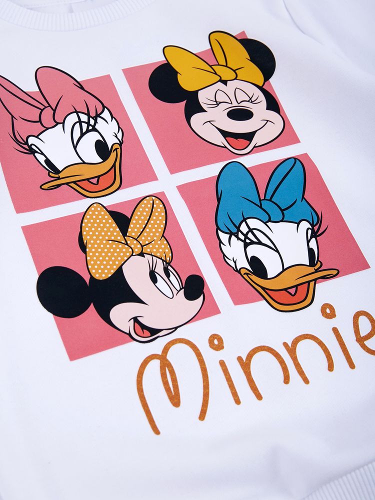 Спортивний костюм Minnie Mouse and Daisy Duck Disney 98 см (3 роки) MN18392 Біло-синій 8691109929877