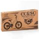 Велосипед Corso 16" Біло-золотий 6800076331005