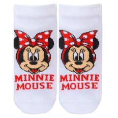 Шкарпетки Minnie Mouse Disney 6-8 см (0-6 міс) MN18991-4 Білі 8956468754882