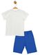 Комплект (футболка, шорты) Cars Pixar 98 см (3 года) Cimpa CR17588 Бело-синий 8691109887344